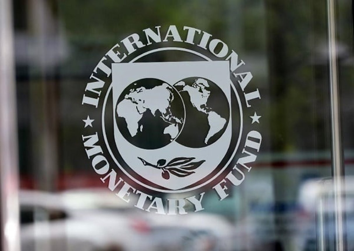 Logo du Fonds monétaire international. © Reuters