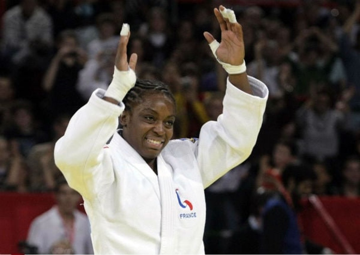 Gévrise Émane, championne du monde de judo, 2015. © François Mori/AP/SIPA