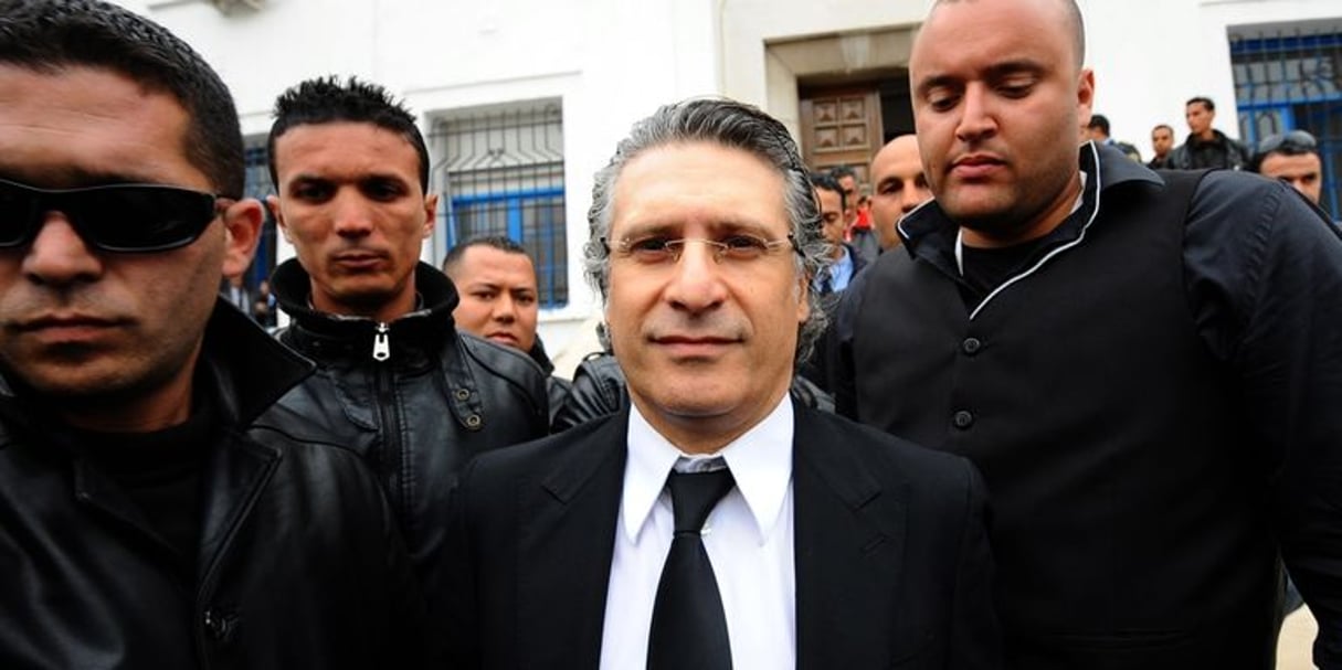 Nabil Karoui, le 20 avril 2012. © Fethi Belaid/AFP