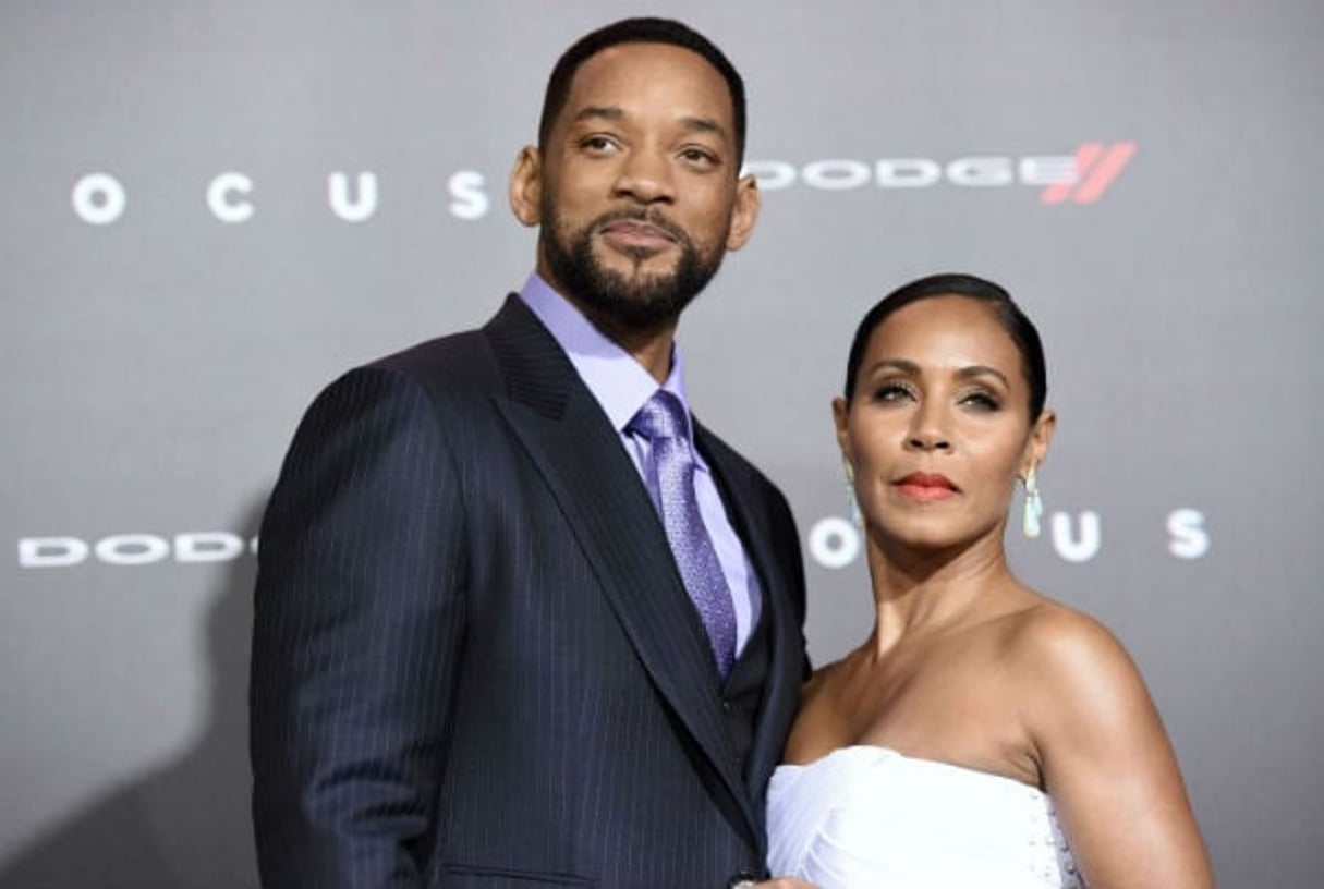 L’acteur américain Will Smith et sa femme Jada Pinkett Smith © Chris Pizzello/AP/SIPA