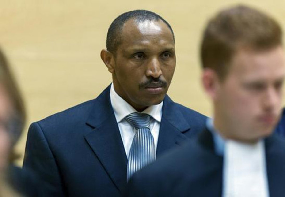 L’ex-chef de guerre Bosco Ntaganda devant la Cour pénale internationale, le 2 septembre 2015 à La Haye. © AFP