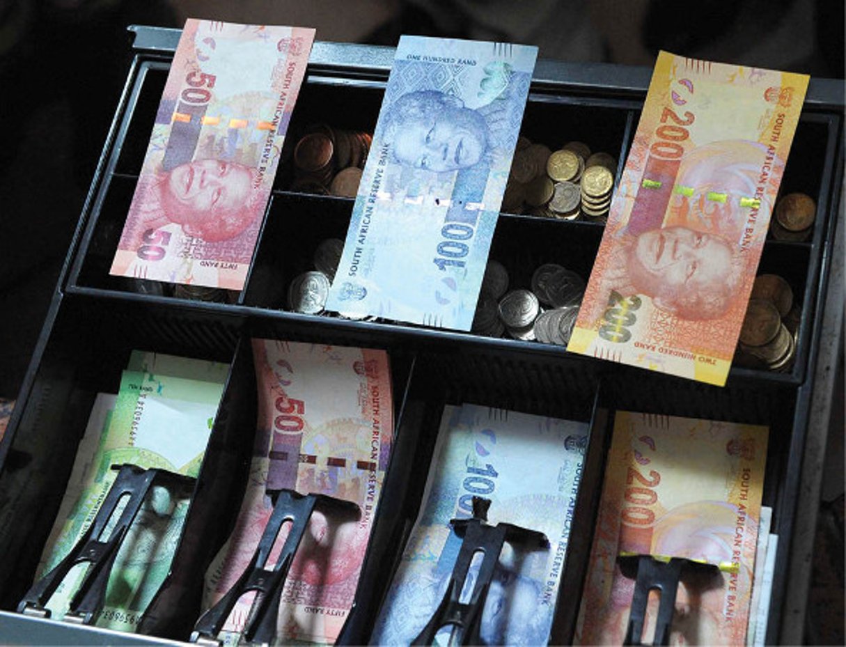 Le 12 août, le rand a atteint son plus bas niveau face au dollar en 14 ans. © Xinhua/Zuma/REA