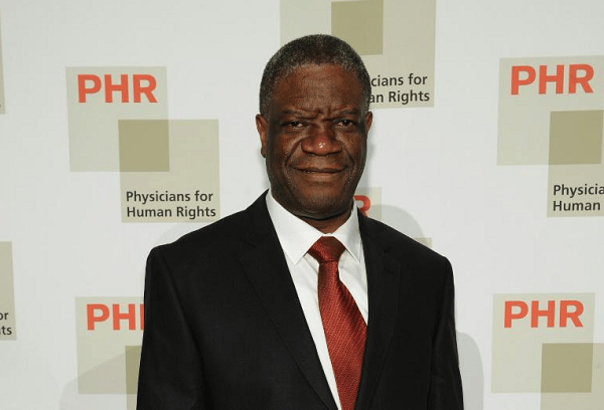 Le gynécologue congolais Denis Mukwege, le 28 avril 2015 à New York. © D Dipasupil/AFP