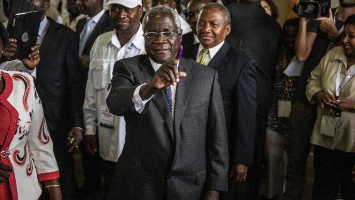 Afonso Dhlakama, le leader d’opposition du Mozambique. © AFP