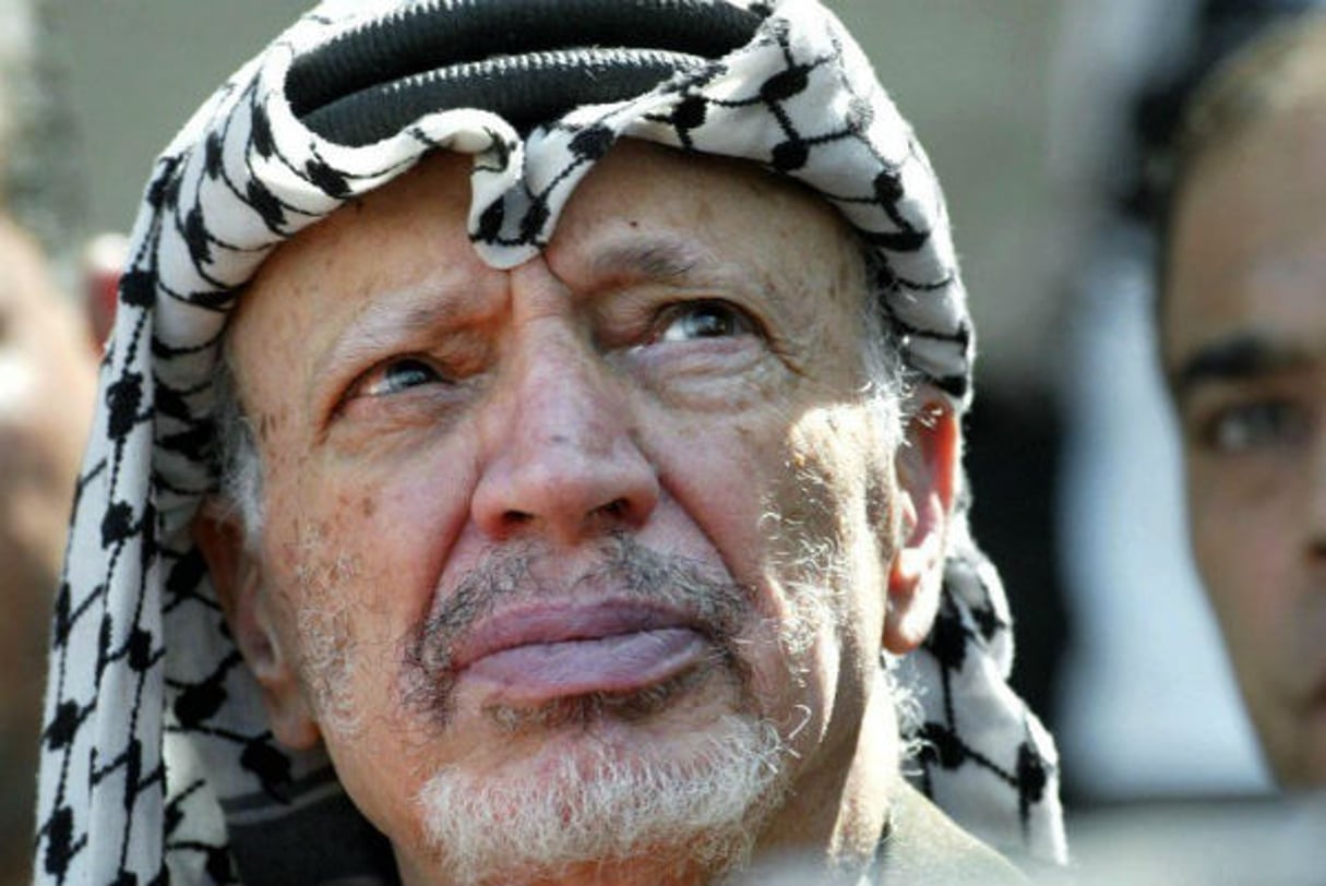 Yasser Arafat, ancien chef d’État palestinien. © AFP