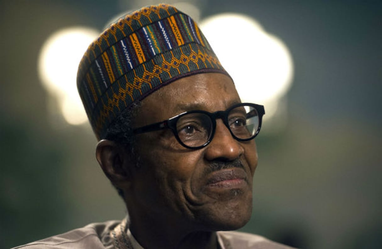 Le président Buhari a été élu sur un programme de lutte contre la corruption. © Cliff Owen/AP/SIPA