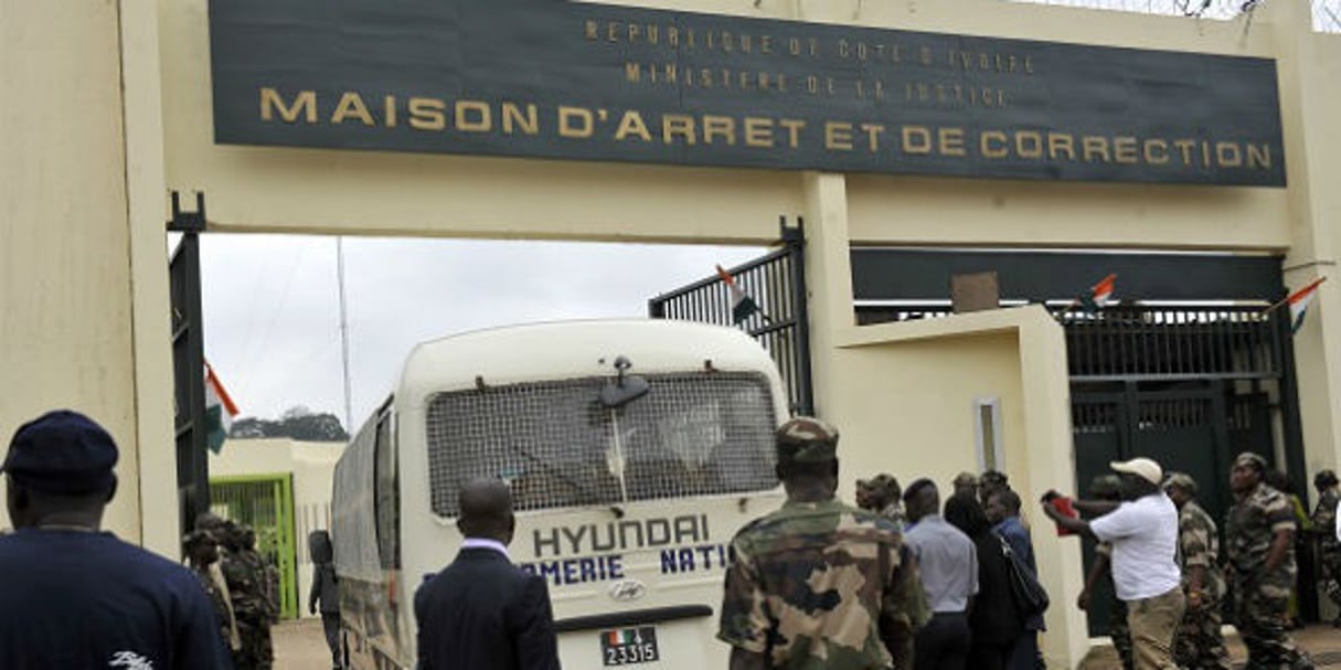 La Maca, prison centrale d’Abidjan. © Sia Kambou/AFP