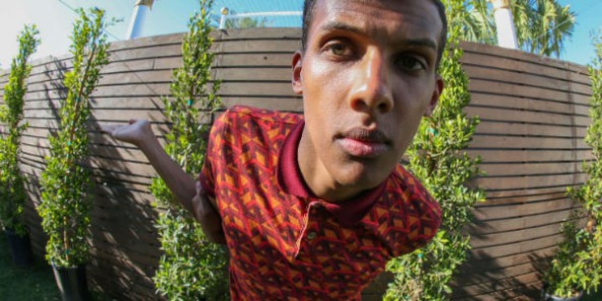 Le chanteur belge Stromae. © Rich Fury/AP/SIPA