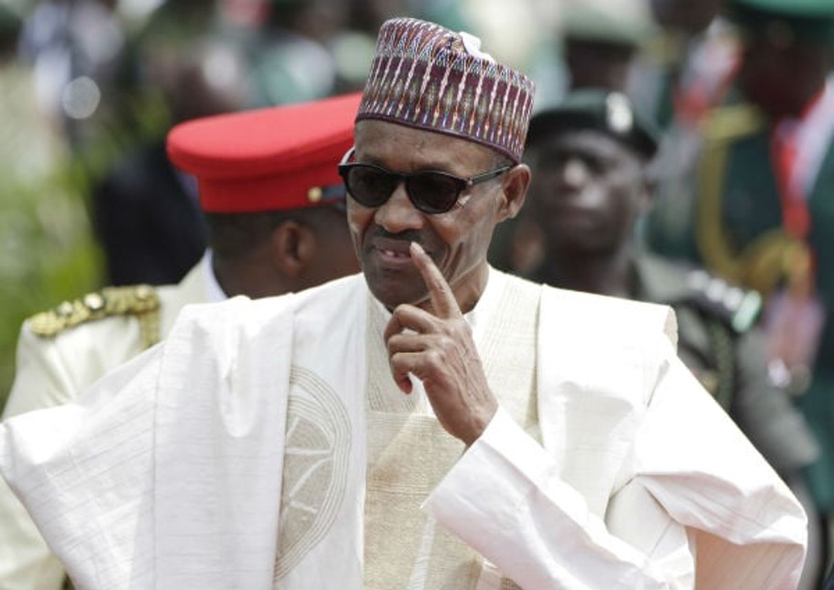 Muhammadu Buhari a fait de la lutte contre la corruption une promesse de campagne © Sunday Alamba/AP/SIPA