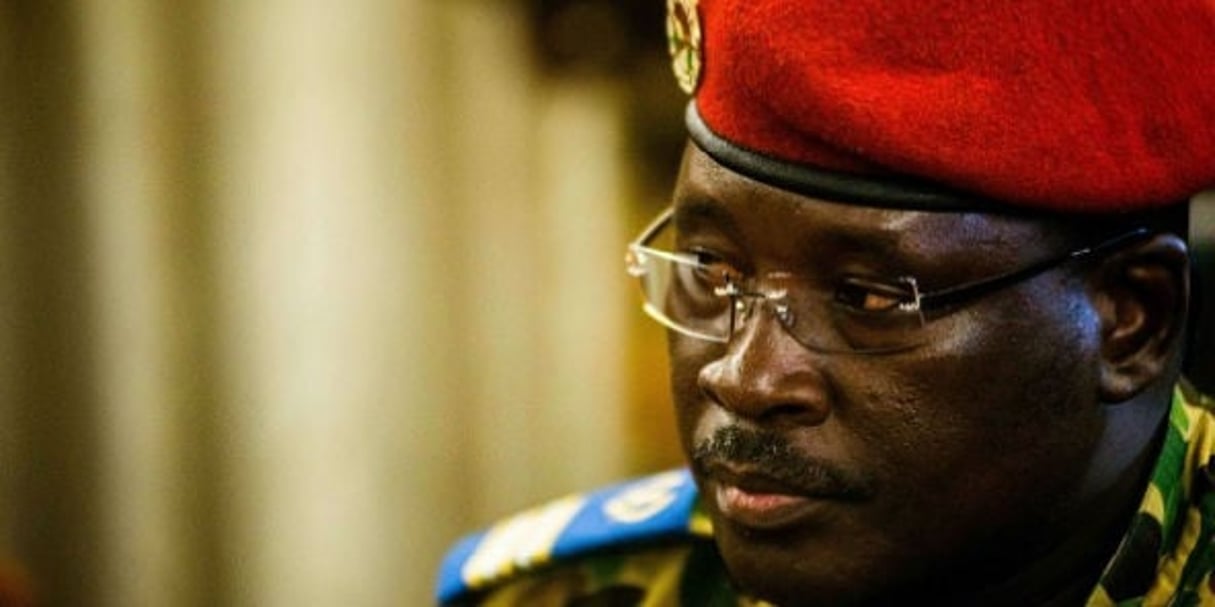 Yacouba Isaac Zida, ancien Premier ministre burkinabè. © Théo Renaut/AP/SIPA
