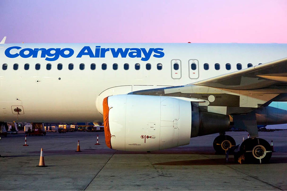 Un des deux Airbus A320 acquis d’occasion auprès d’Alitalia. © GWENN DUBOURTHOUMIEU POUR J.A.