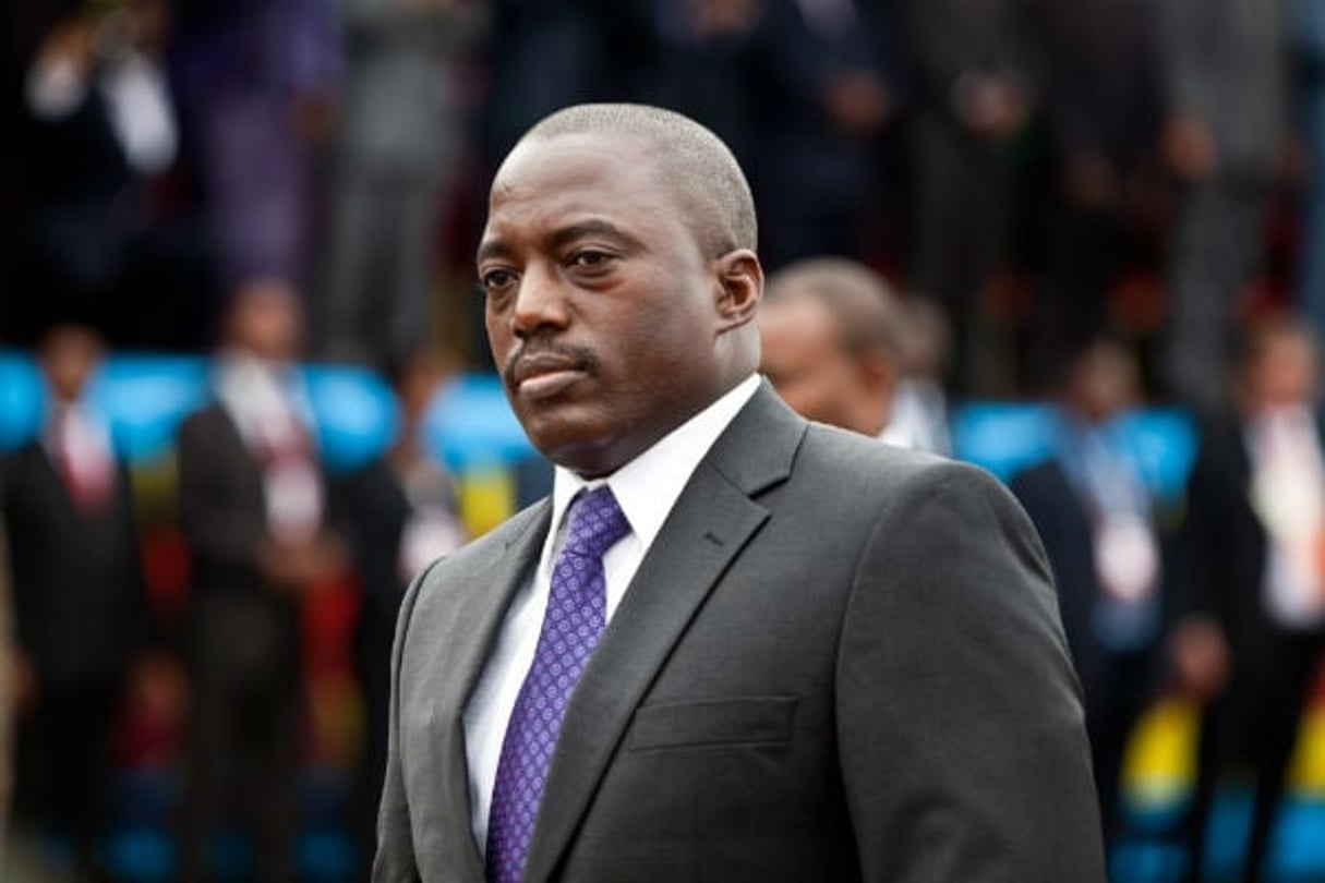 Le président congolais Joseph Kabila. © Gwen Dubourthoumieu/J.A.