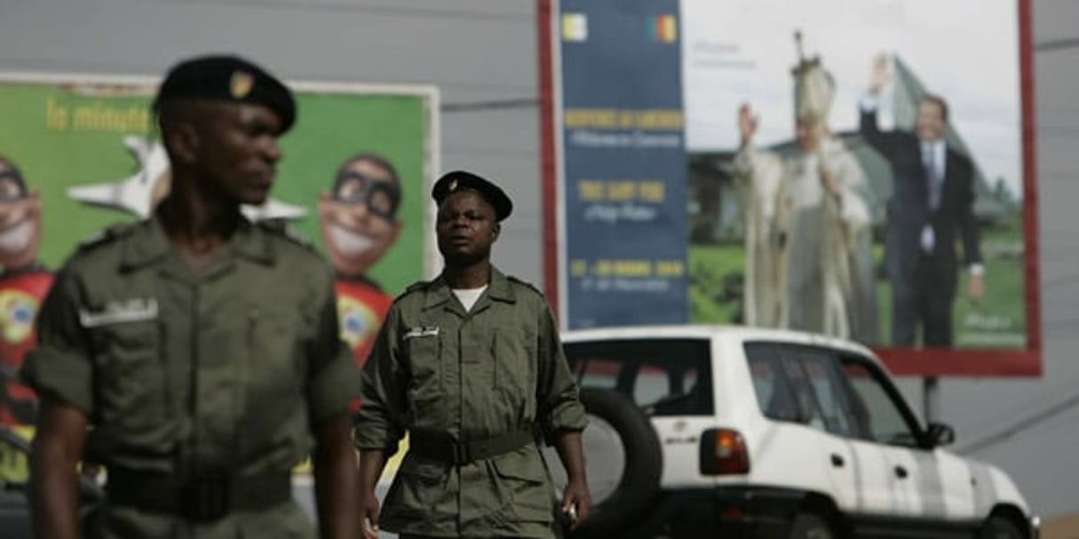Des militaires camerounais (photo d’illustration). © Rebecca Blackwell BLACKWELL/AP/SIPA