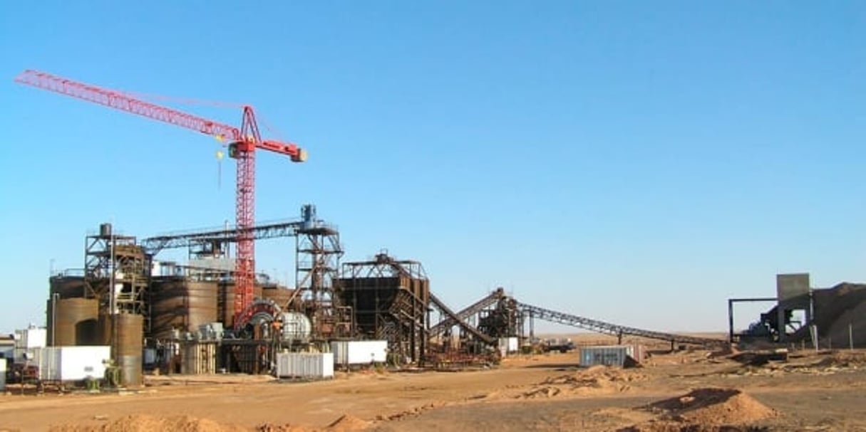 Vue de la mine d’or du canadien Kinross en Mauritanie. © DR