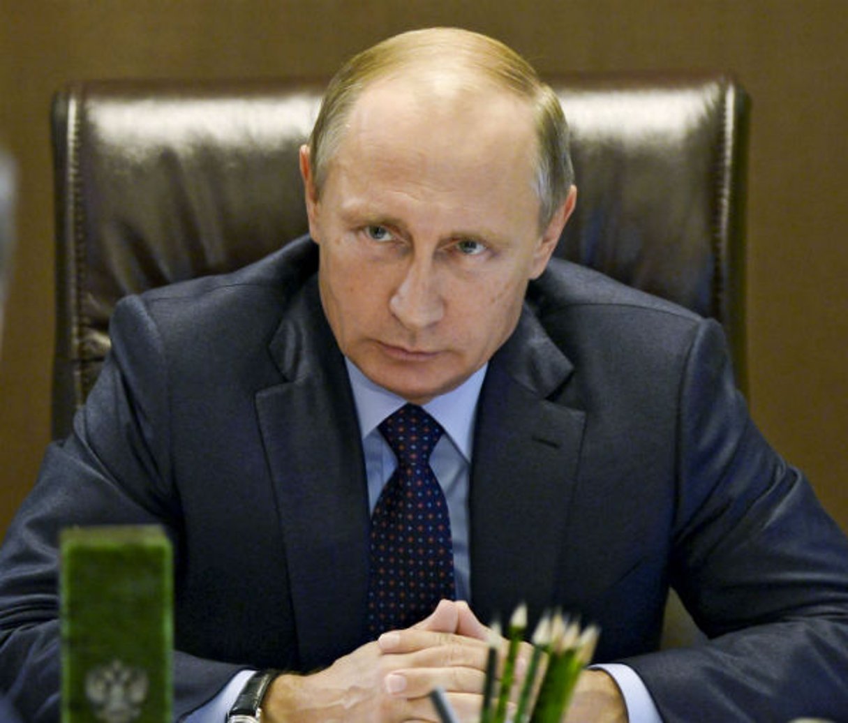 Le président russe Vladimir Poutine à Sotchi, le 6 octobre 2015 © Alexei Nikolsky/AP/SIPA