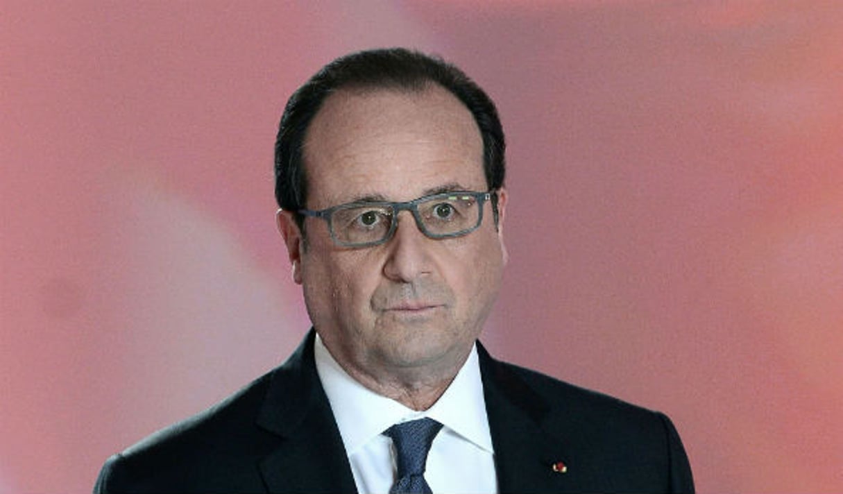 François Hollande à Paris, le 14 Avril 2016. © Stephane de Sakutin/AP/SIPA