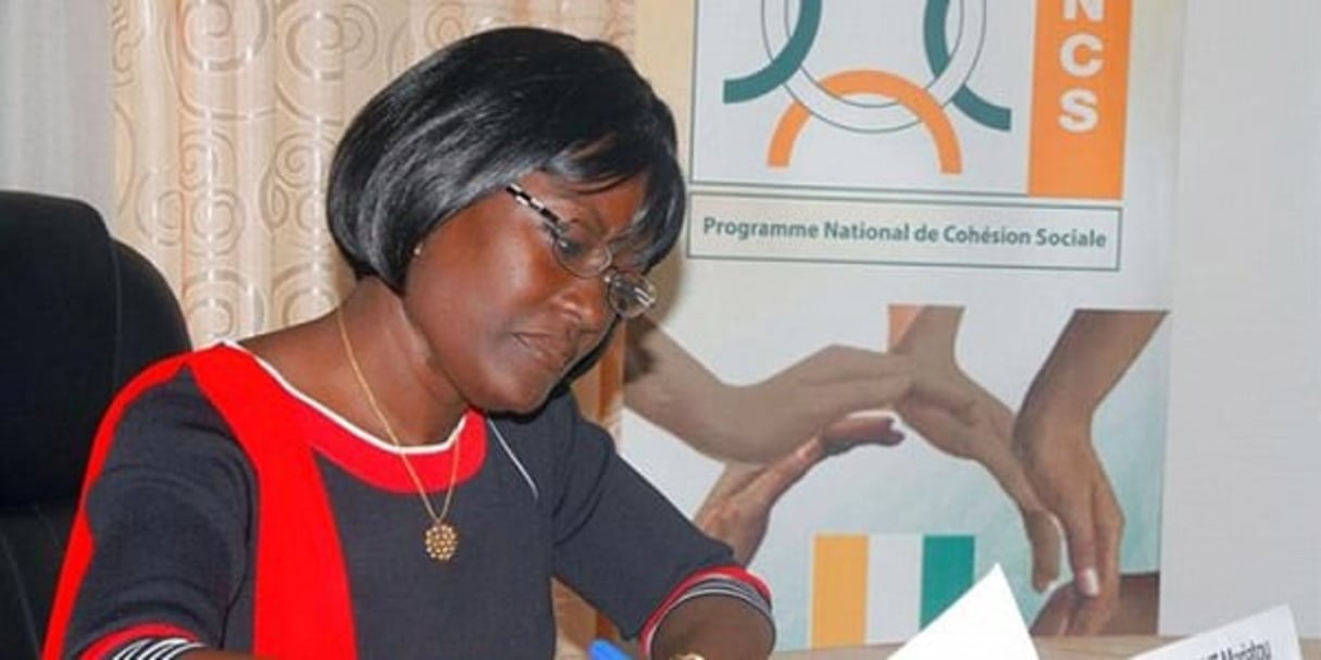 Mariatou Koné, directrice générale du Programme national de cohésion sociale (PCNS). © PNCS