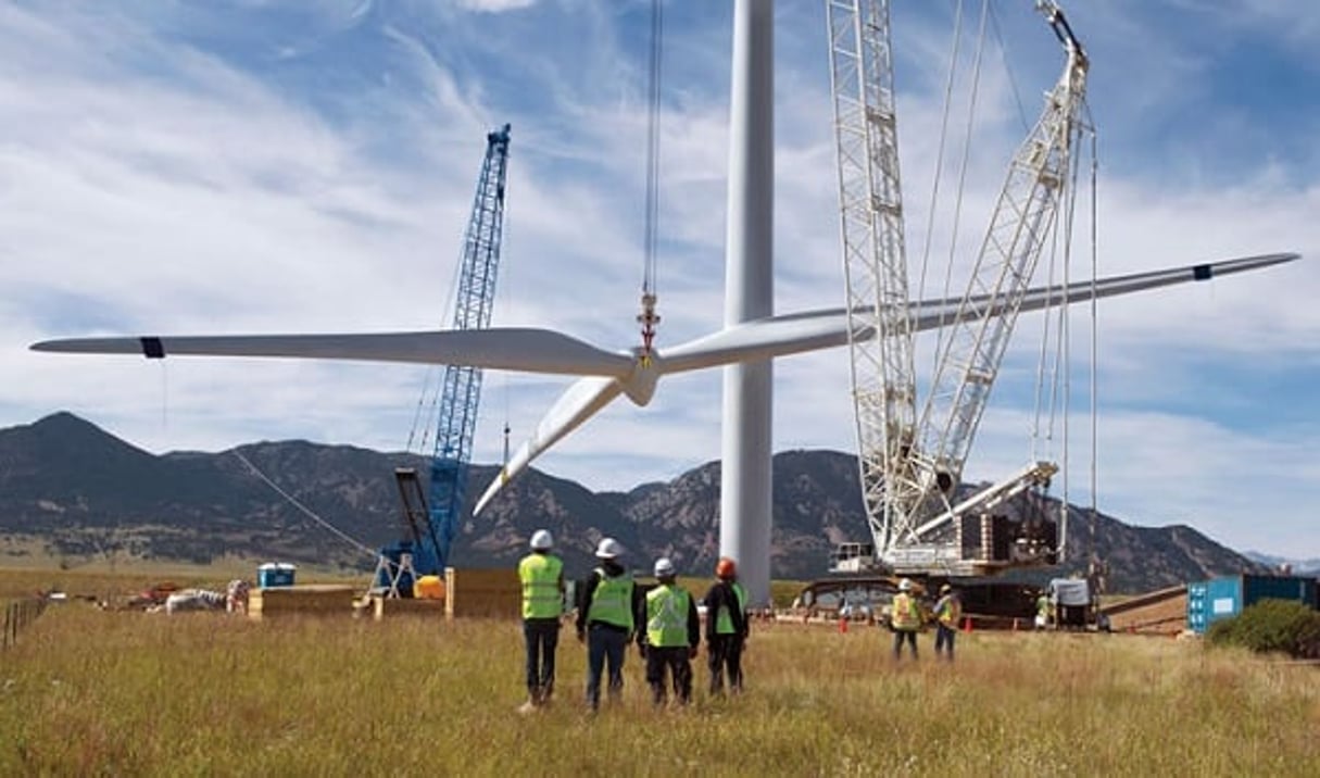 Le norvégien Vestas Wind fournit plus de 300 turbines éoliennes pour le site de Turkana au Kénya, l’un des actifs fusionnés par AFC et Harith. © DR