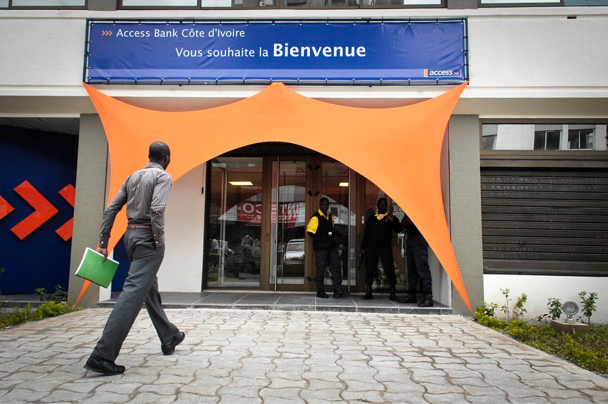 En Côte d’Ivoire, Access Bank a cumulé 51 millions de dollars de pertes avant de quitter le pays. © VINCENT FOURNIER/J.A.