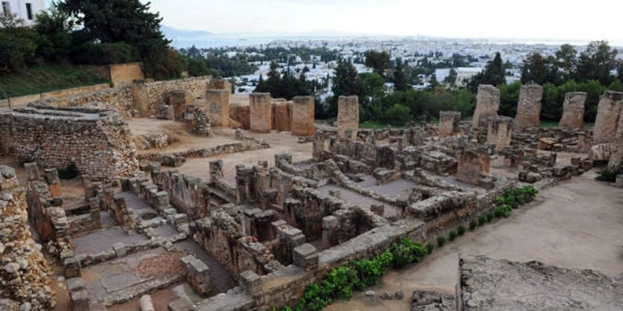 La citadelle de Bysra sur le site antique de Carthage (image d’illustration). © Fethi Belaïd/AFP