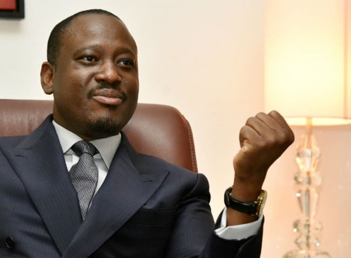 Guillaume Soro, le 25 mars 2015, à Abidjan © Olivier/J.A.