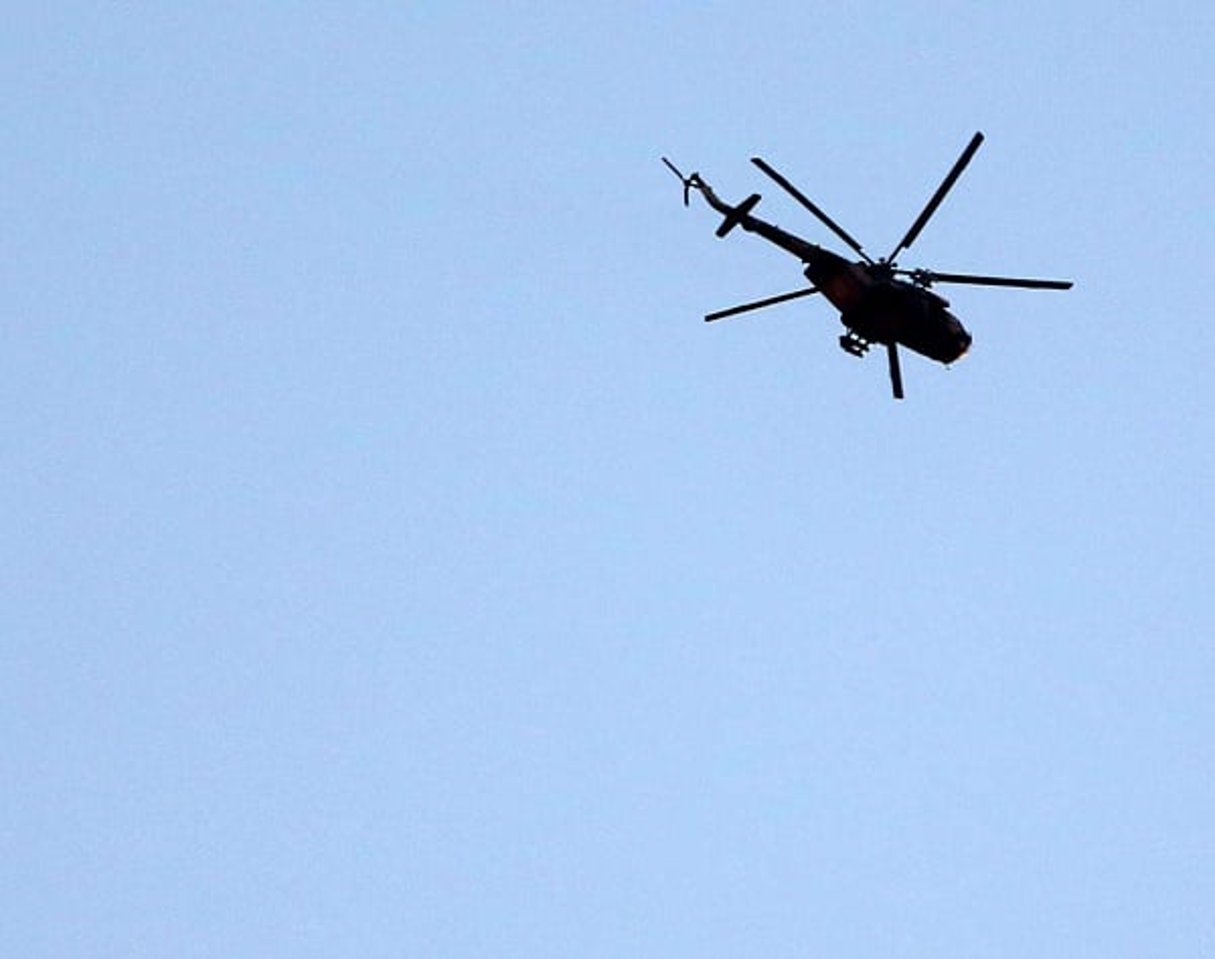 L’hélicoptère se serait écrasé près de Zawia, à environ 45km à l’ouest de Tripoli. (photo d’illustration) © Nabil al-Jurani/AP/SIPA