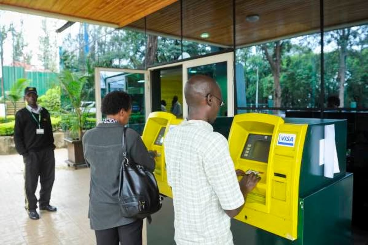 La Banque populaire du Rwanda compte 191 agences dans le pays. © Vincent Fournier/JA