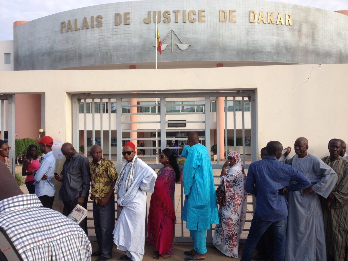 La cour de justice de Dakar au Sénégal. © Mehdi Ba pour JA