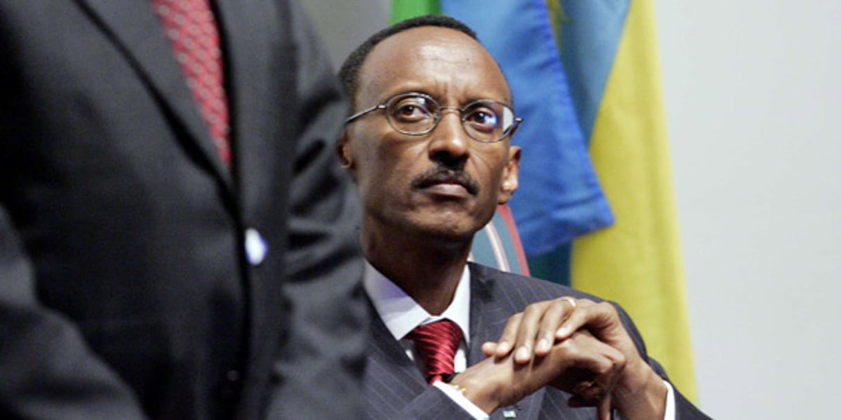 Le président rwandais Paul Kagamé à Oklahoma City, en 2006. © AP / Sipa