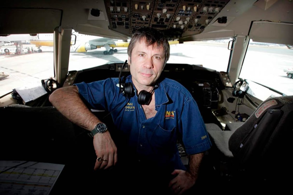 L’ex-chanteur Bruce Dickinson dirige Cardiff Aviation, chargé de la relance de Air Djibouti. © DR