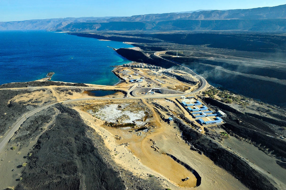 Le futur terminal minéralier du Goubet est financé par China Exim Bank à hauteur d’une cinquantaine de millions d’euros. © VINCENT FOURNIER/J.A.