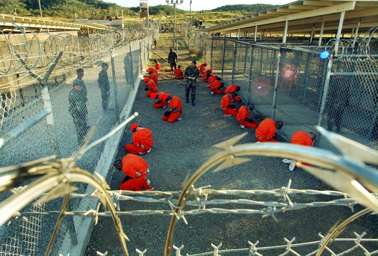 Les détenus de Guantanamo. © Département d’État américain de la Défense.