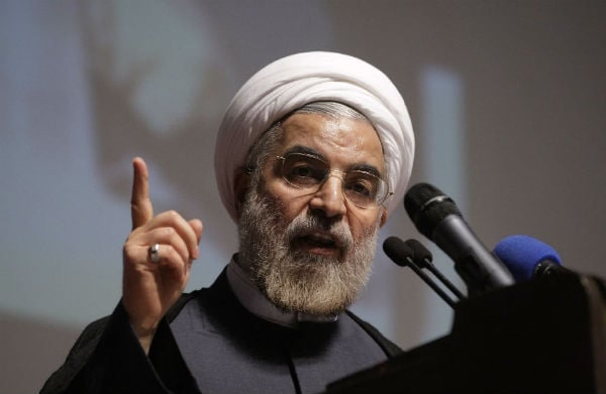 Hassan Rohani, le président iranien © Vahid Salemi/AP/SIPA