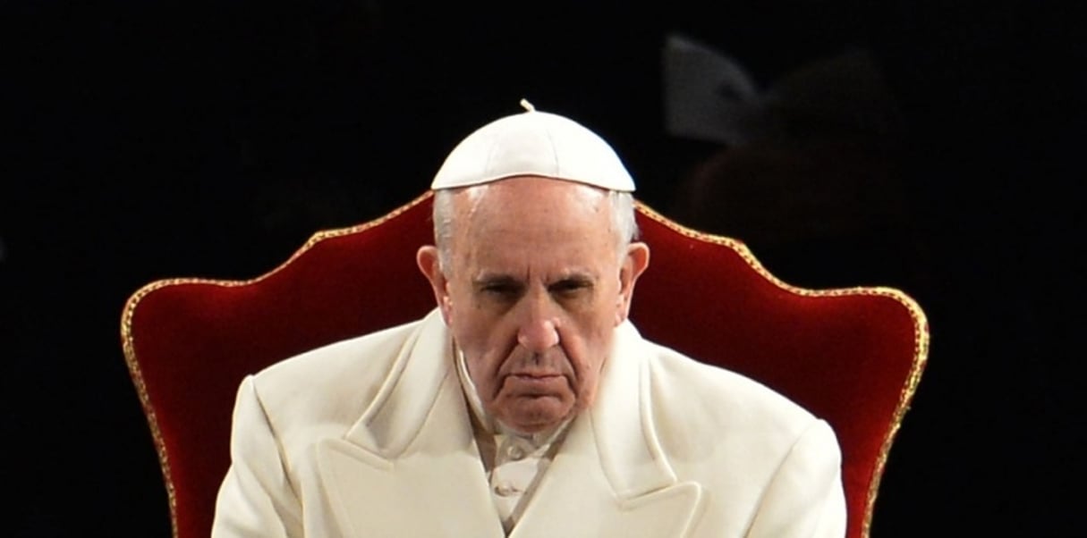 Le pape François. © AFP