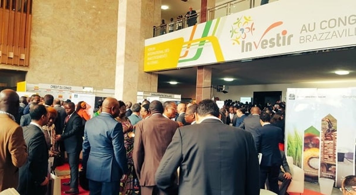 Près de 800 dirigeants participent au forum Investir au Congo 2015. © Invest in Congo / 
@ICB_2015 / Twitter