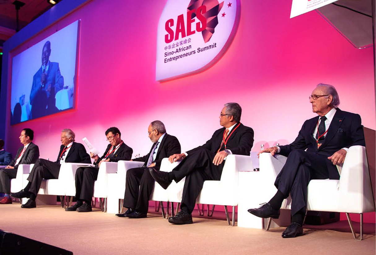 Le 26 novembre, à Marrakech, lors de l’ouverture du Sommet sino-africain des entrepreneurs (SAES). © SAES