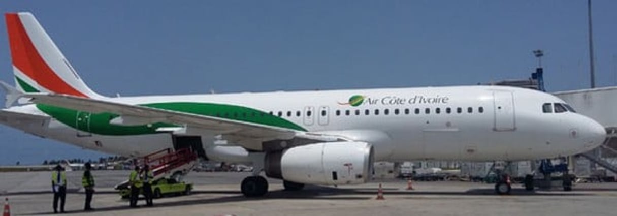 Un A320 de la compagnie Air Côte d’Ivoire. © Air Côte d’Ivoire