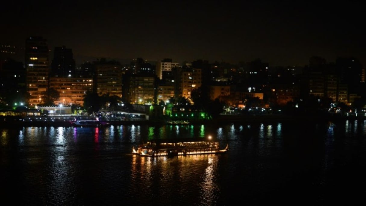 Un ferry sur Le Nil, au Caire. © AFP