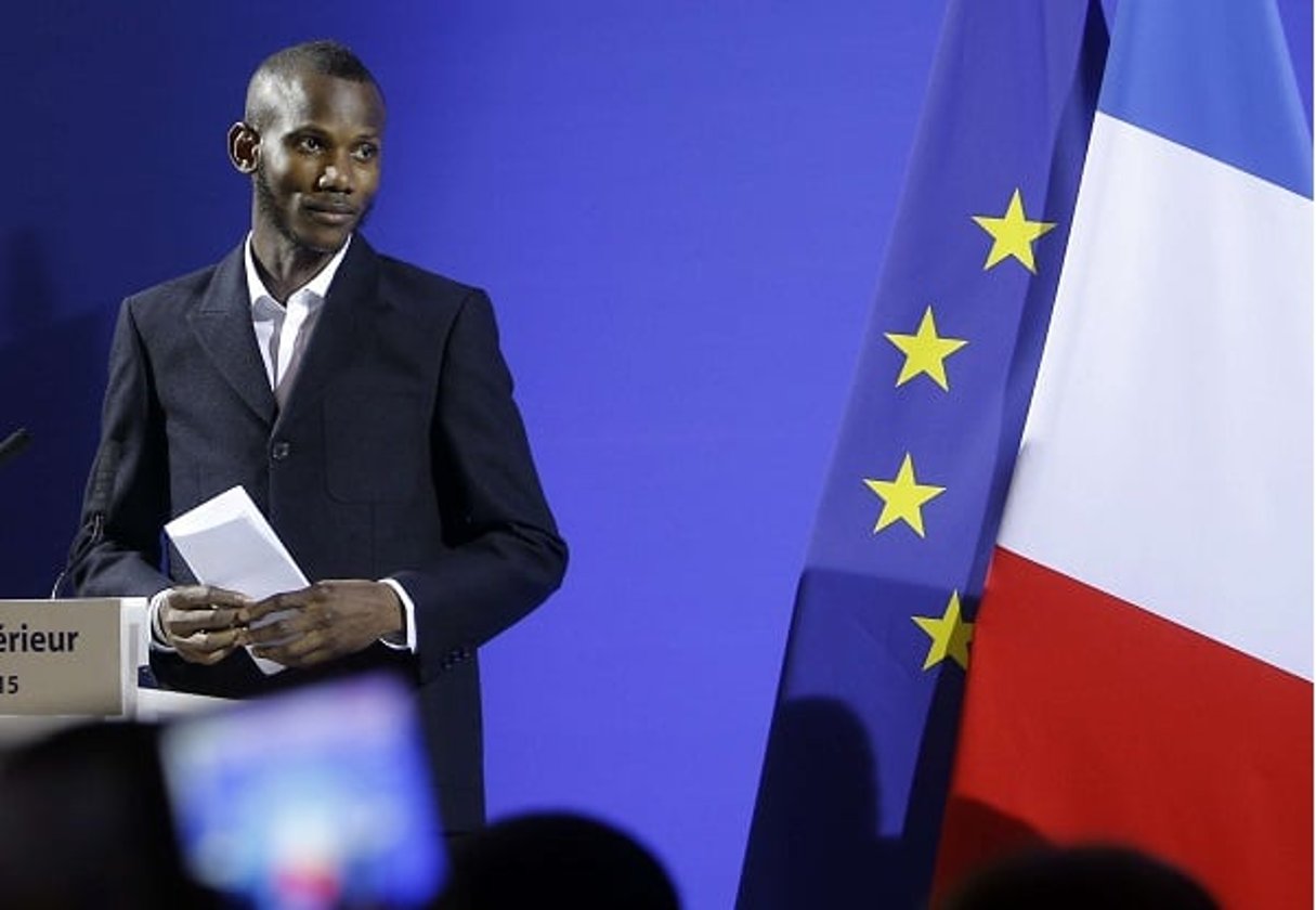 Lassana Bathily, le 20 janvier 2015. © Christophe Ena/AP/SIPA