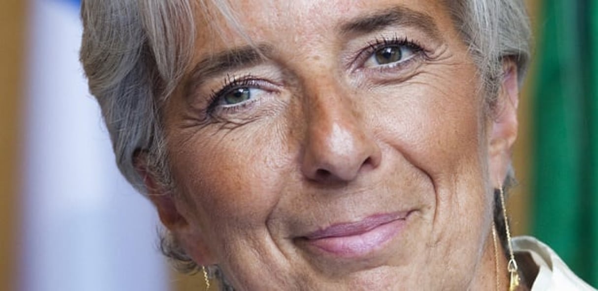 La Française Christine Lagarde est la directrice générale du FMI. © Bruno Levy pour Jeune Afrique