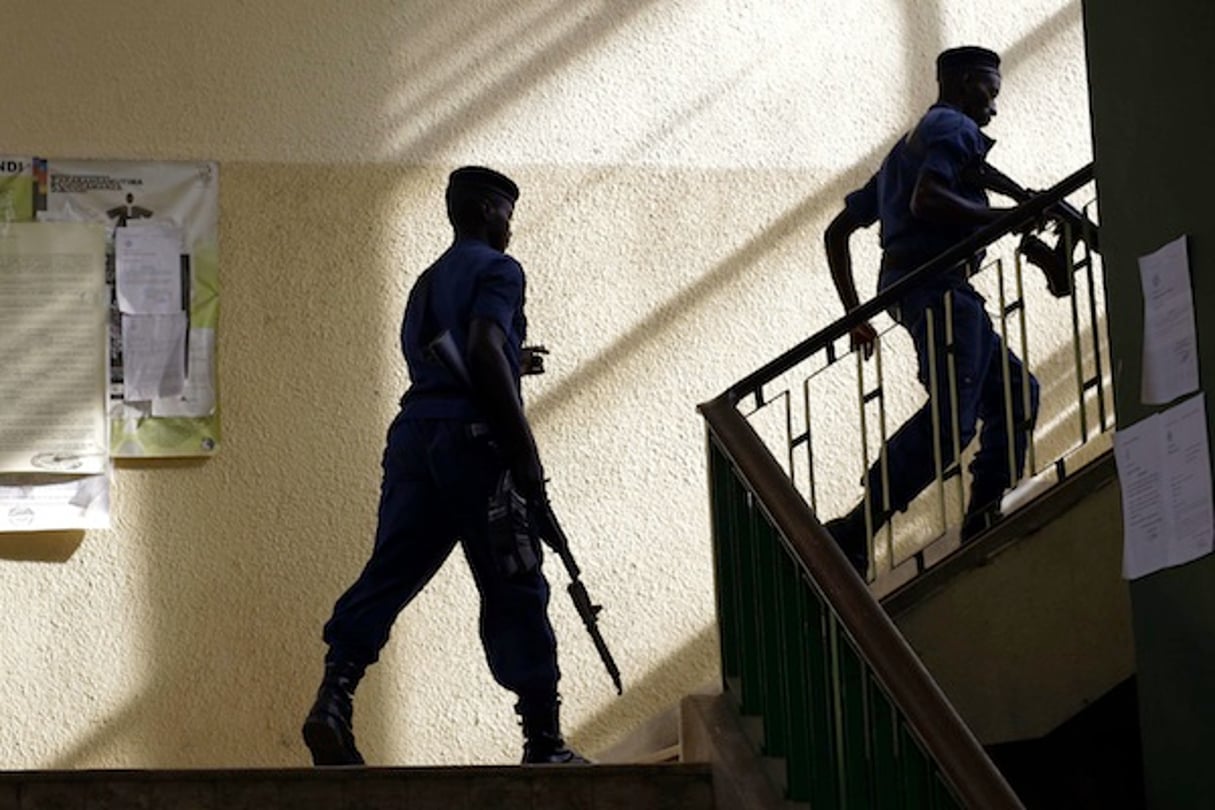Officiers de police burundais © Jerome Delay/AP/SIPA