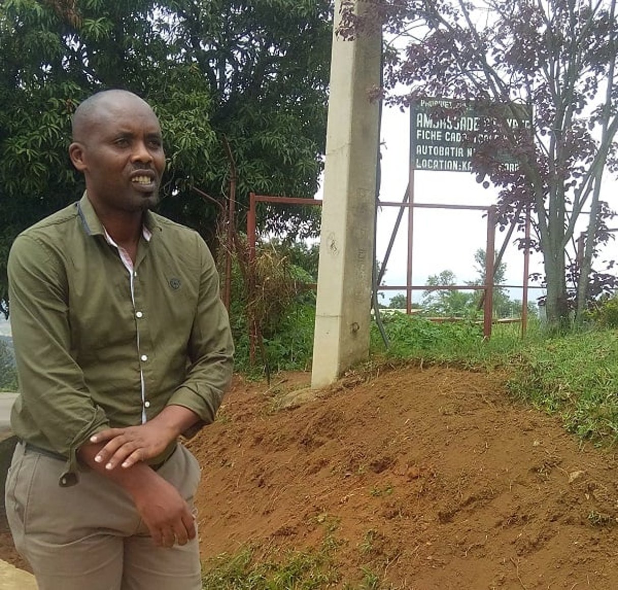 Sylvain est manager dans une entreprise à Kigali, la capitale rwandaise. © DR