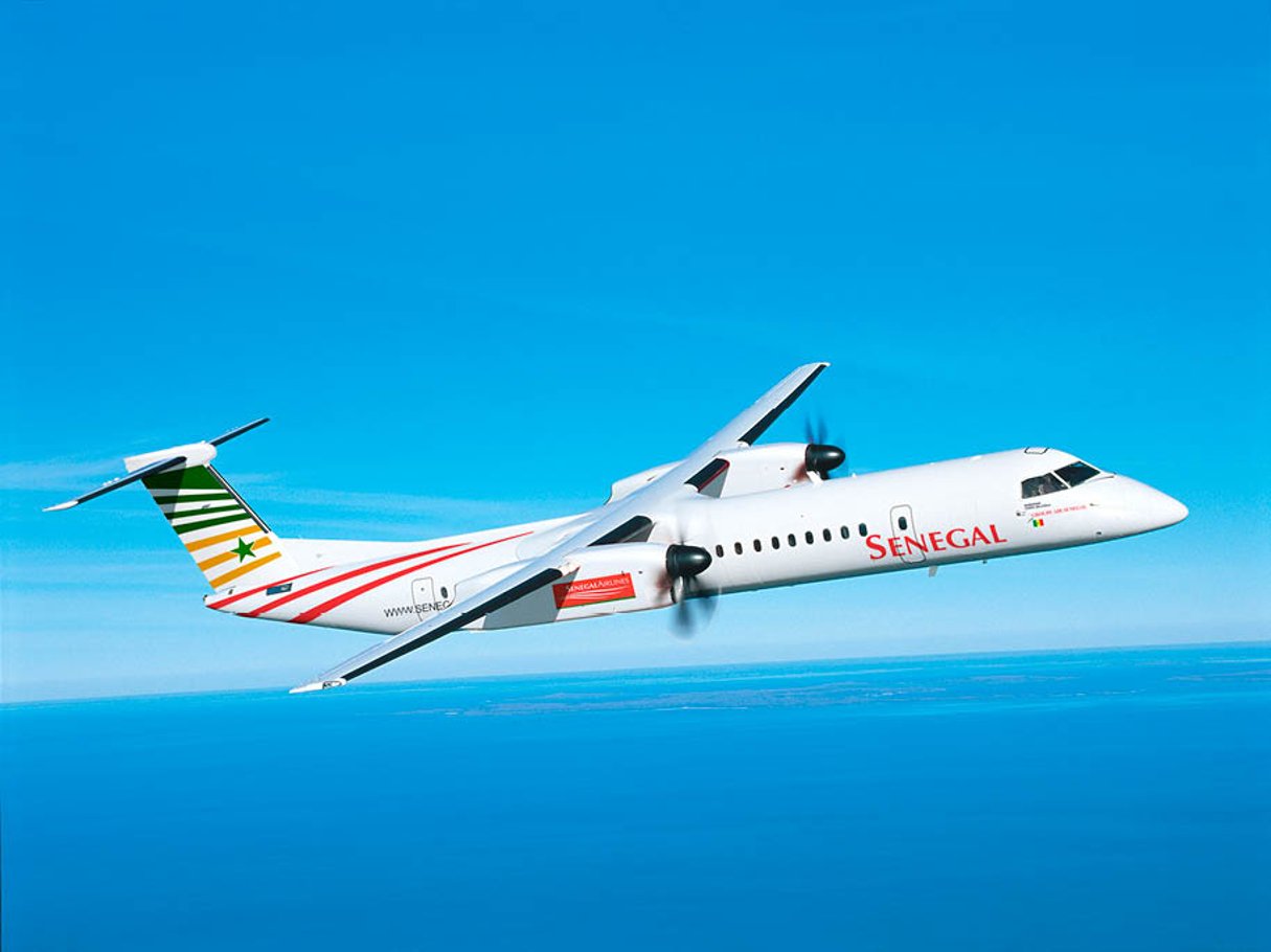 Un avion de la Senegal Airlines © DR