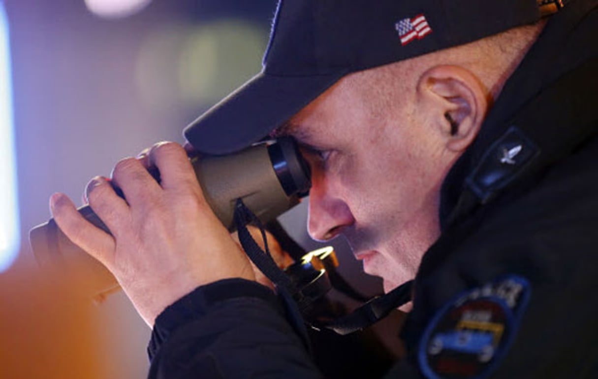 Un policier new-yorkais. © Julio Cortez/AP/SIPA