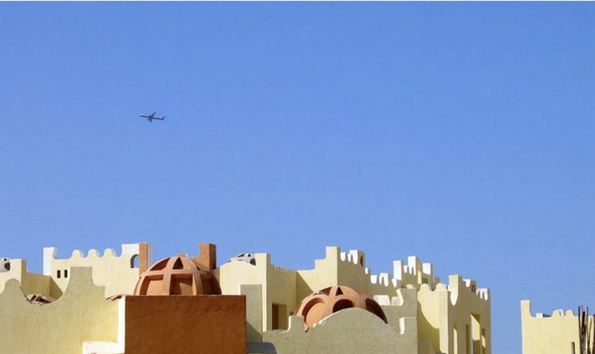 Une vue sur la ville égyptienne d’Hourghada, sur la mer Rouge, en avril 2005. © Sergei Supinsky/AFP