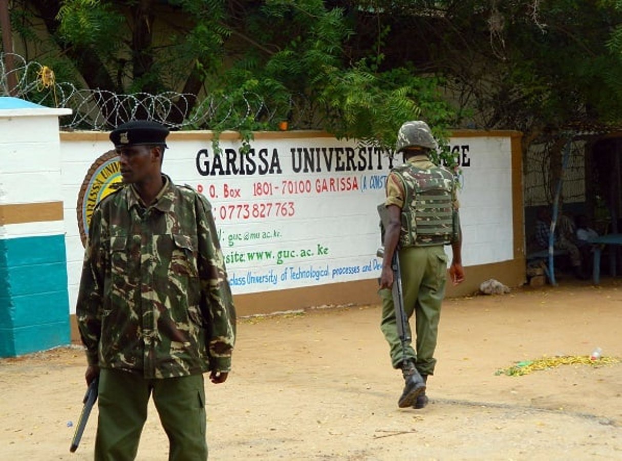 L’université de Garissa, rouvre ses portes, neuf mois après l’attaque des shebab. © Stringer/AP/SIPA