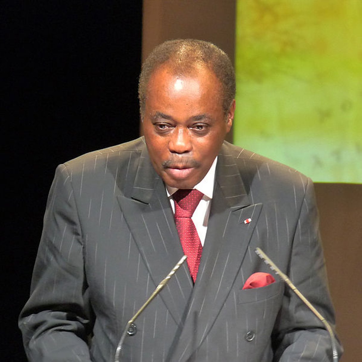 Edem Kodjo, ancien Premier ministre du Togo, le 6 octobre 2011 à Saint-Dié-des-Vosges (France). © Wikimedia Commons