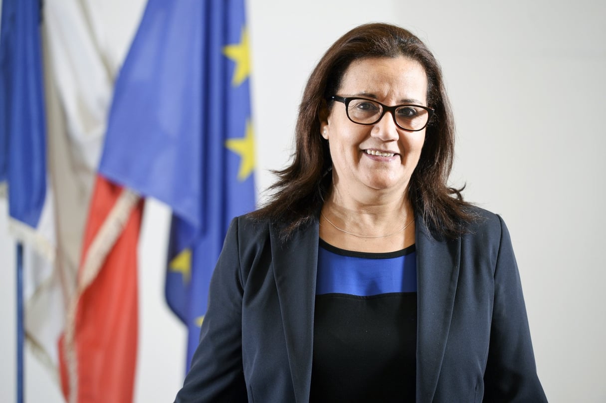 Meriem Derkaoui est la première femme a être élue maire de la ville d’Aubervilliers. © Willy Vainqueur