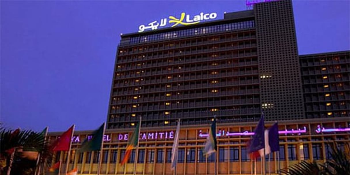 Vue de l’hôtel Laico Amitié avant l’arrivée de la Minusma, à Bamako, au Mali. © DR