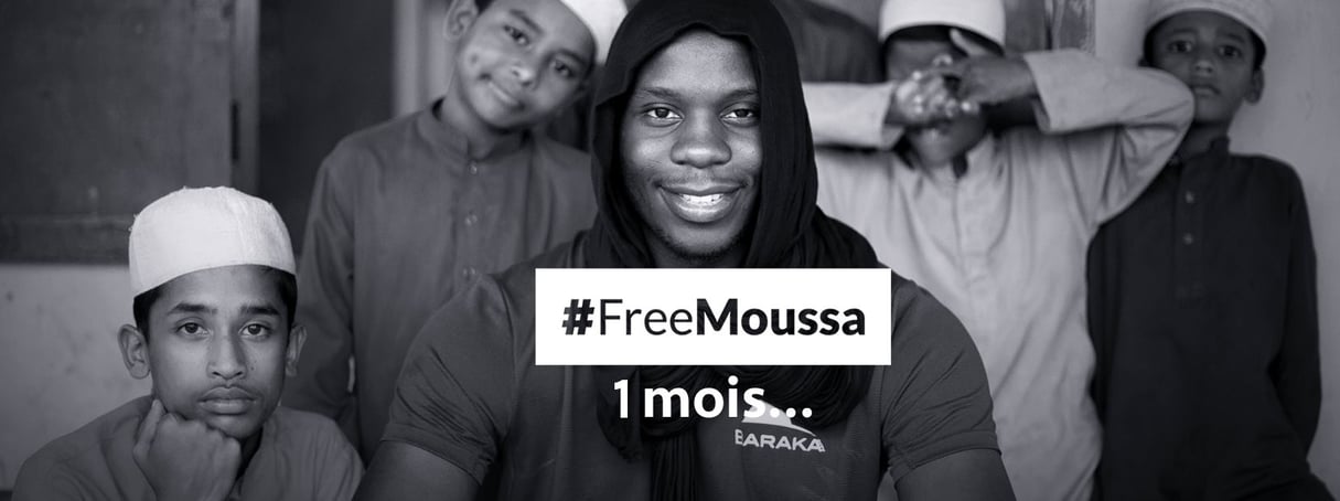 Moussa est détenu depuis le 22 décembre au Bangladesh. © Facebook/Barakacity